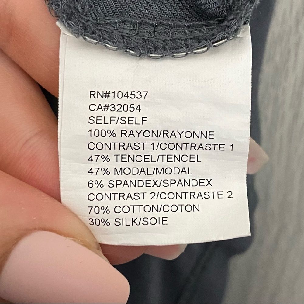 Tiny | Grey Embroidered Tunic Button Front Dress … - image 10